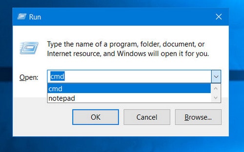 Phục hồi lịch sử hộp lệnh Run trên Windows 10