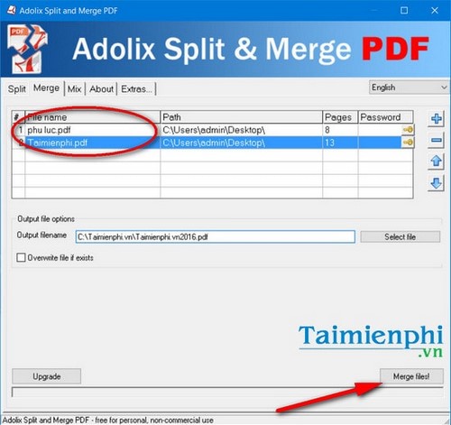 Cách Sửa Lỗi Merge Process Failed Trong Adolix Split Merge Pdf