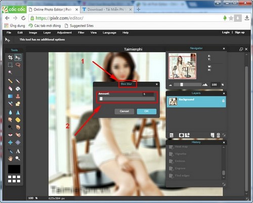 Chỉnh sửa ảnh Online trên Pixlr, phiên bản Photoshop trực tuyến