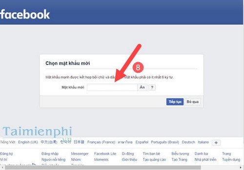 Cách lấy lại mật khẩu Facebook bị mất, quên bằng số điện thoại, gmail 6