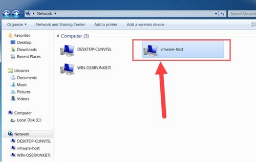 Share, chia sẻ dữ liệu giữa máy thật và máy ảo VMware WorkStation