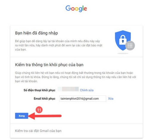 Cách lấy lại mật khẩu gmail, tài khoản google bị mất không nhớ 8
