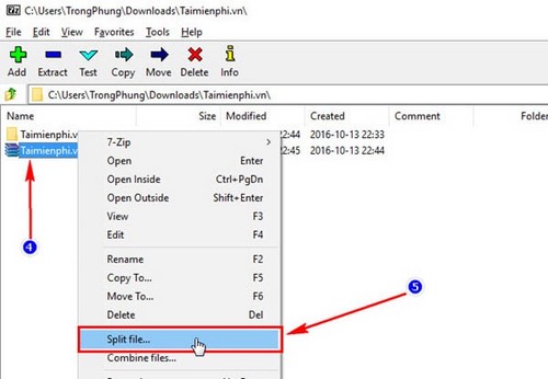 Tải file dung lượng lớn lên SkyDrive, DropBox hoặc Email