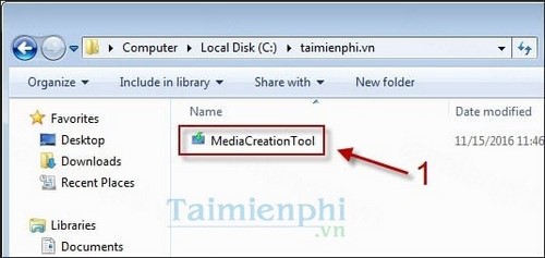 Tải file Windows 10 iSO bằng Media Creation Tool trên máy tính