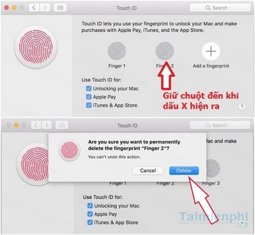 Sửa lỗi Touch ID không hoạt động trên Macbook Pro 2016