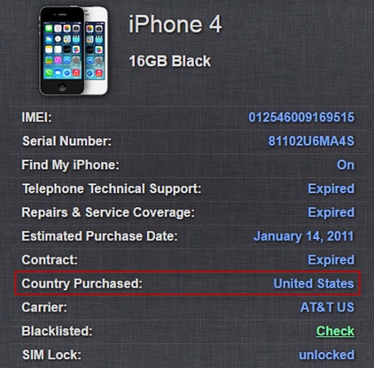 Kiểm tra xuất xứ iPhone, check nguồn gốc xuất xứ iPhone, iPad 5