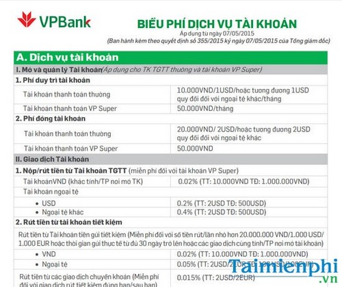 Mở tài khoản Ngân hàng VPBank, làm, tạo tài khoản tại Ngân hàng Việt N