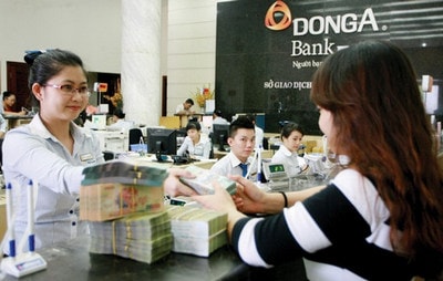 gio lam viec cua ngan hang donga bank