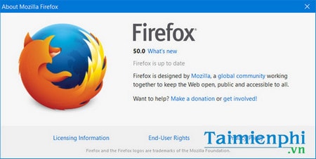 firefox 50 ra mat