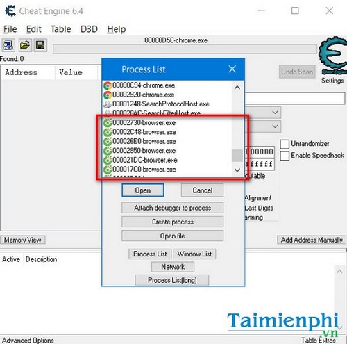 cach tang toc internet bang cheat engine duyet web nhanh hon 4 - Emergenceingame