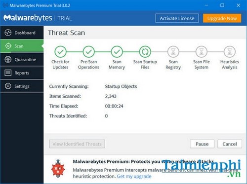Trải nghiệm Malwarebytes Premium, mạnh mẽ và khác biệt