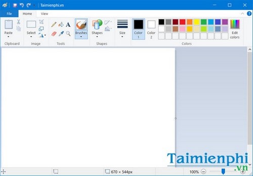 Sử dụng Paint Classic thay Paint 3D trên Windows 10
