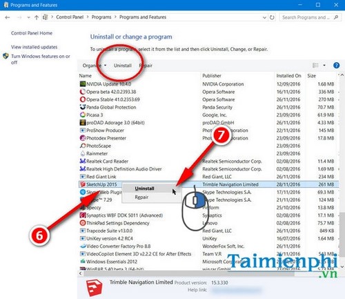 Hướng dẫn gỡ SketchUp hoàn toàn trên máy tính