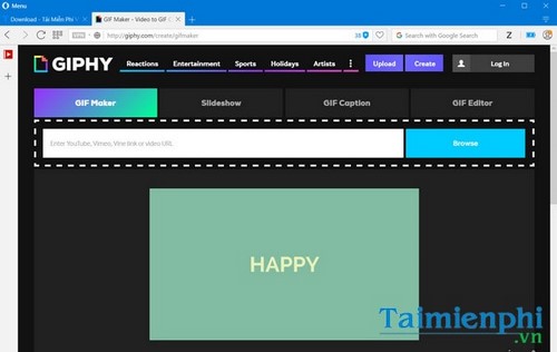 Top 10 trang web tạo ảnh động, ảnh GIF trực tuyến tốt nhất