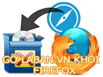 Cách gỡ laban.vn khỏi trình duyệt web Firefox