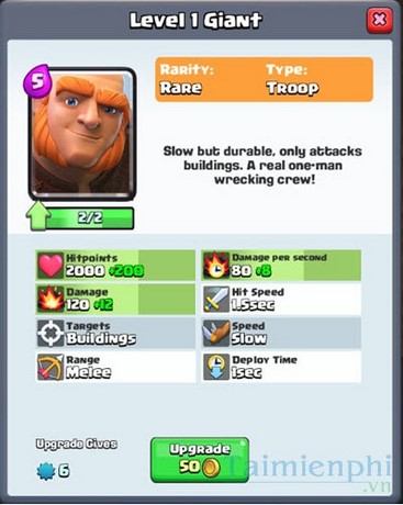 Thẻ bài Prince, tổng quan về Prince trong Clash Royale