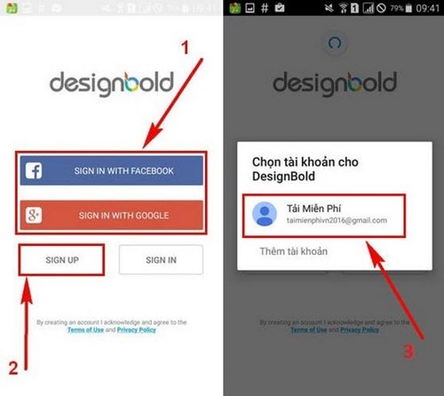 Cài DesignBold cho Android, ứng dụng thiết kế đồ họa chuyên nghiệp
