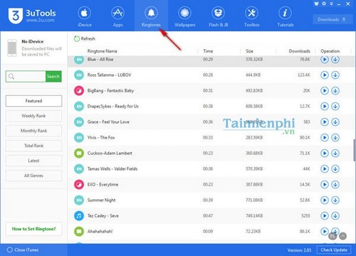 Cài 3uTools, sử dụng 3uTools kết nối iPhone với máy tính 5