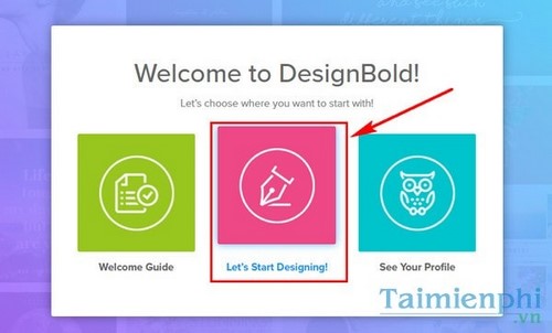 Đăng ký DesignBold, tạo tài khoản DesignBlod, thiết kế đồ họa trực tuyến