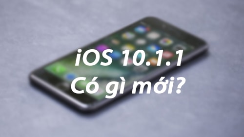 What's new in ios 10.1.1