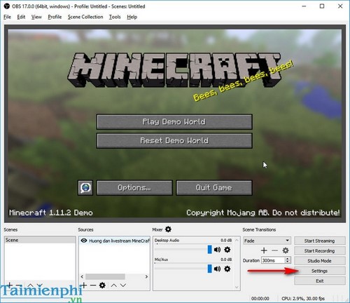 Cách phát trực tiếp game MineCraft trên Facebook