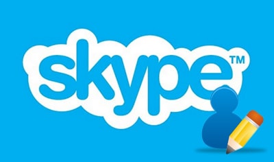 cach doi ten skype tren may tinh