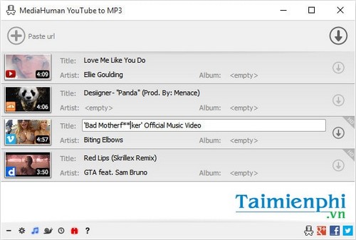 tai nhac mp3 tu youtube