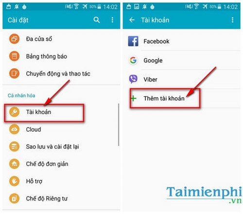 Thêm tài khoản Google trên Android, sử dụng tài khoản Google trên thiết bị Android