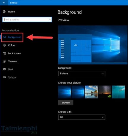Cách sử dụng theme Windows 10 có sẵn trên Windows store