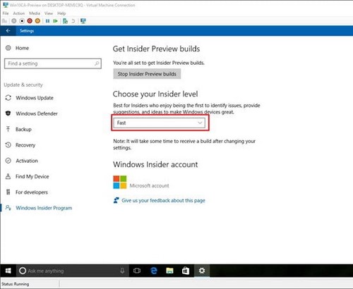 Cách dùng Windows 10 Insider với máy ảo không làm ảnh hưởng tới hệ thống