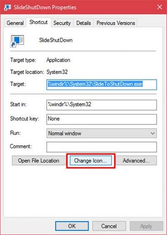Hướng dẫn tạo chức năng Slide to shutdown trên Windows 10