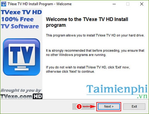Hướng dẫn cài Tvexe TV, phần mềm xem tivi, truyền hình trên máy tính