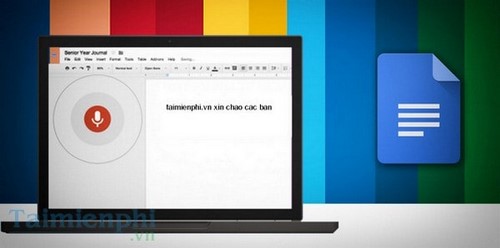 kich hoat voice typing trong google docs