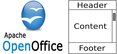 Tạo Header vs Footer trong OpenOffice