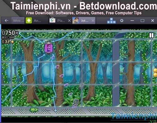 Chơi Jetpack Joyride trên pc bằng BlueStacks