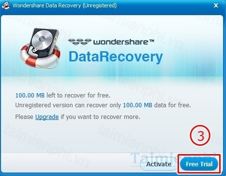 Cách tải và sử dụng phần mềm wondershare data recovery