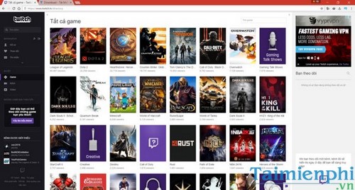 Đăng ký Twitch, tạo tài khoản Twitch TV để streaming Video với BlueStacks