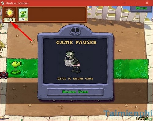 Use the cheat engine to replace the game plants vs zombies