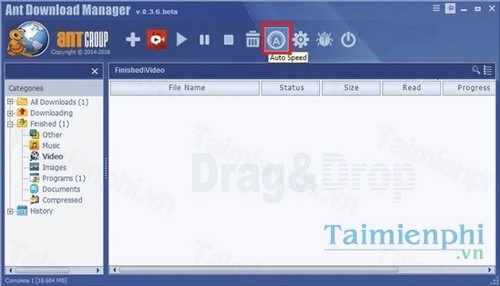 tang giam toc do tai tren ant download manager