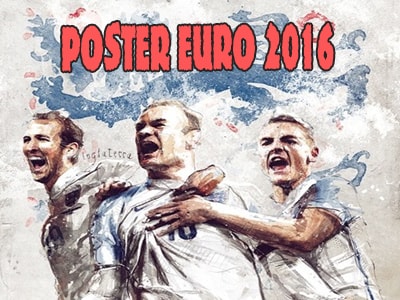 Tải về bộ ảnh poster đội bóng tham dự Euro 2016