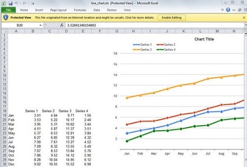 Không chỉnh sửa được excel khi mở bằng Office 2016