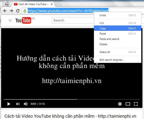 Tải video youtube bằng Youtube Downloader HD trên máy tính, laptop