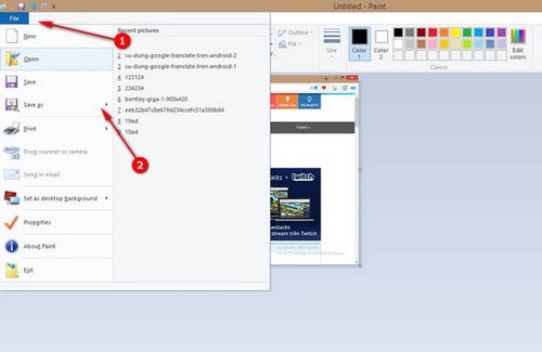 Chụp màn hình win 8.1, chụp ảnh desktop trong Windows 8.1