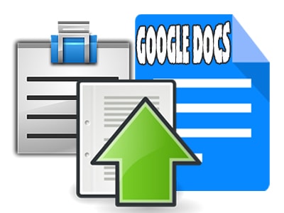 Tải tài liệu, upload file lên Google Docs