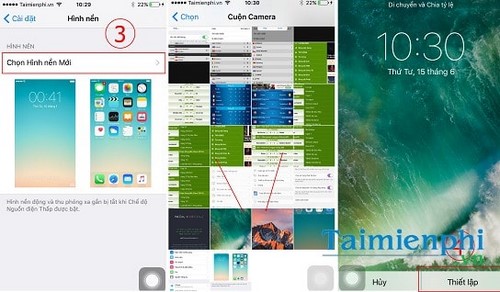 Tải ảnh nền iOS 10, macOS Sierra trên iPhone, máy tính