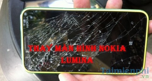 Thay màn hình Nokia Lumia bị vỡ ở đâu?