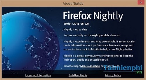 Trải nghiệm Firefox 50, đăng nhập nhiều nick facebook cùng lúc
