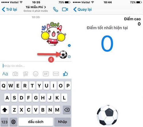 Chơi bóng đá trên Facebook Messenger, mang không khí Euro 2016 lên điện thoại của bạn