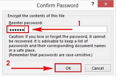 Đặt mật khẩu file Excel 2013, tạo password bảo vệ tập tin Excel 2013