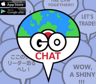 Gochat, ứng dụng chat cho người chơi Pokemon Go
